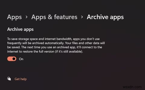 Windows 11の「アプリのアーカイブ」機能とは？有効化・無効化すべきか徹底解説