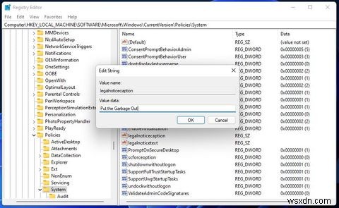 Windows 11でカスタムログインメッセージを追加する方法【Homeエディションでも設定可能】