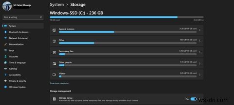 Windows 11でStorage Sense(ストレージセンサー)を使ってディスク容量を自動管理する方法