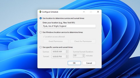 Windows 11のデスクトップ壁紙を特定の時間に自動で切り替える設定方法
