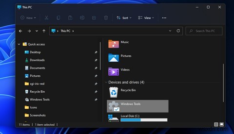 【Windows 11】「Windowsツール」のショートカットを5つの方法で設定する