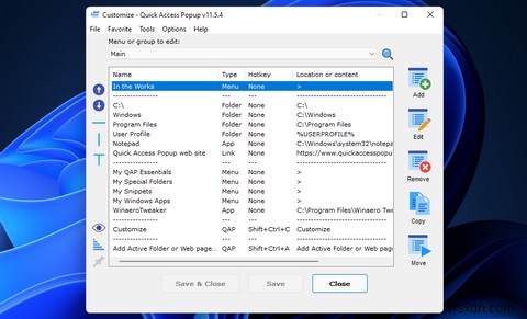 Windows 11にカスタム「中クリックメニュー」を追加する方法