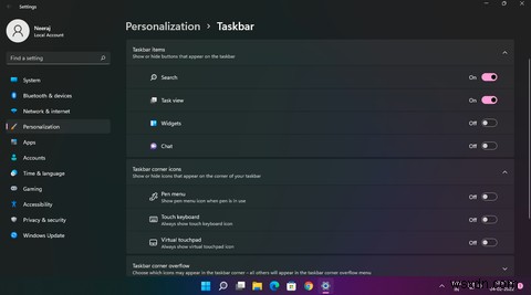 Windows 11の「チャット」と「ウィジェット」を無効化してシステムリソースを節約する方法