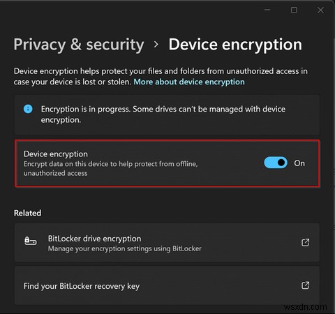 Windows 11でデバイスの暗号化が機能しない？原因と解決方法を徹底解説