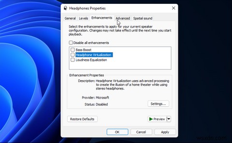Windows 11 PCでオーディオと音質を改善する5つの方法