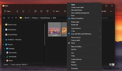 Windows 11で複数の画像を1つのPDFファイルに結合する2つの方法