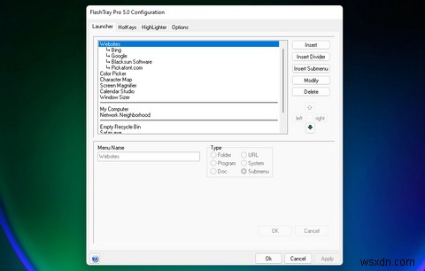 Windows 11のシステムトレイにショートカットメニューを追加する方法