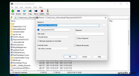 Windows 11のシステムトレイにショートカットメニューを追加する方法