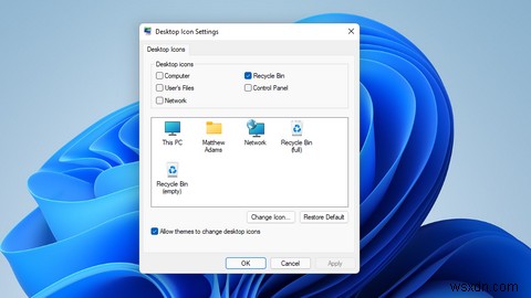 Windows 11でごみ箱をタスクバーにピン留めし、ホットキーショートカットを作成する方法