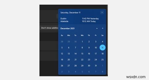 Windows 11に複数の時計を追加する方法｜通知センターで世界の時刻を表示