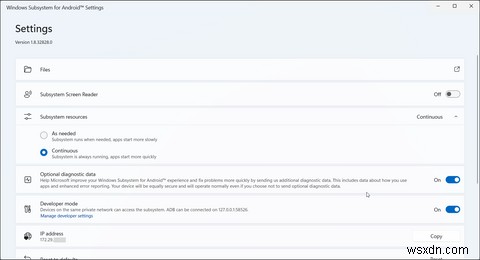 Windows 11でAndroidアプリをサイドロードして実行する方法(Windows Insider不要)