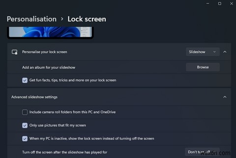 Windows 11のロック画面をカスタマイズする方法