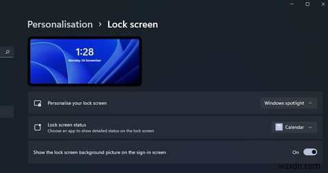 Windows 11のロック画面をカスタマイズする方法