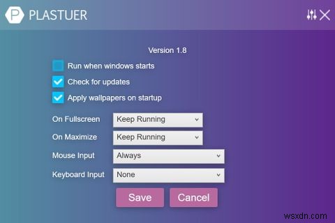 Windows 10でアニメーションGIFを壁紙として設定する方法