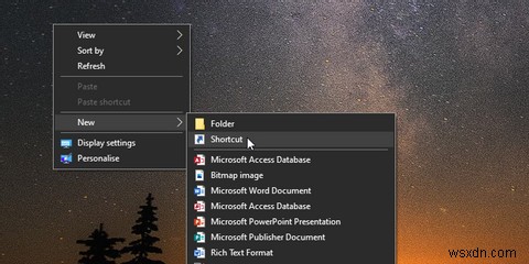 Windows 10でデスクトップショートカットからコマンドプロンプトのコマンドを実行する方法