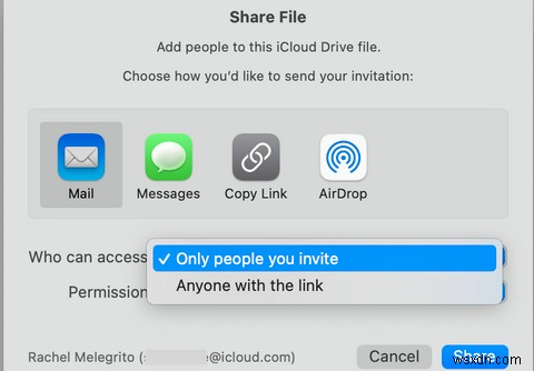 iCloudでファイルやフォルダを共有する方法【Mac・iPhone・ブラウザ対応】