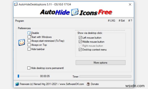 Windowsでデスクトップアイコンを非表示にする5つの方法