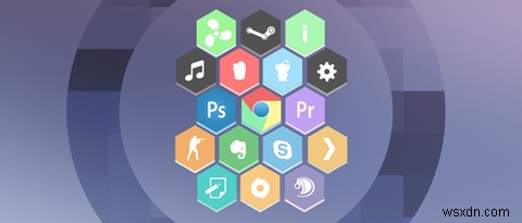 Rainmeterを使ってWindowsデスクトップのカスタムアイコンを作成する方法