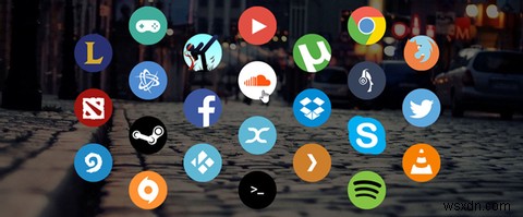 Rainmeterを使ってWindowsデスクトップのカスタムアイコンを作成する方法