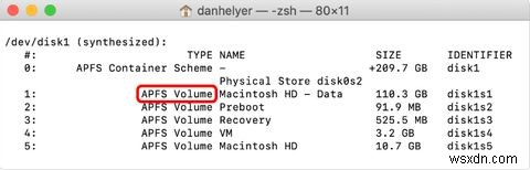Macのリカバリパーティションを削除・復元する方法