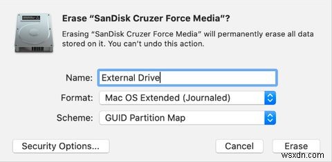 Macのリカバリパーティションを削除・復元する方法