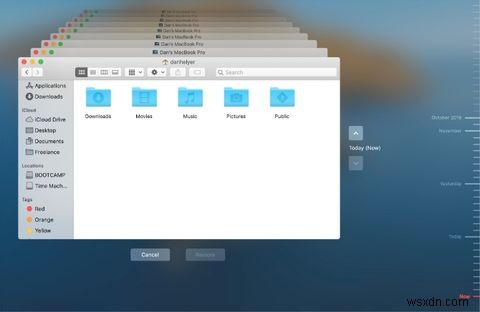 Time Machineバックアップからデータを復元する3つの方法