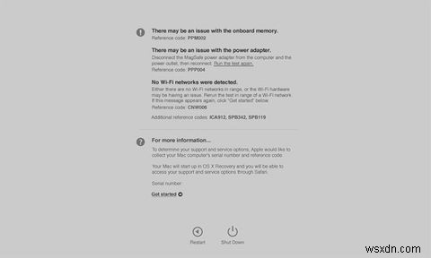 Apple純正のハードウェア診断ツールでMacの不具合を特定する方法