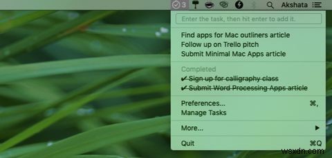 ワークフローを簡素化する11のミニマリストMacアプリ