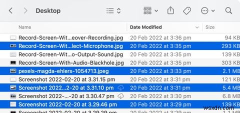 Macで複数のファイルを簡単に選択する4つの方法