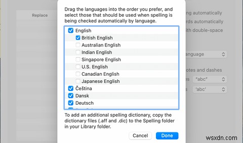 Macの内蔵スペルチェック・文法チェック機能の使い方|自動修正と言語設定も解説