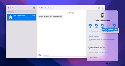 Macで画面共有を利用する方法【メッセージ・FaceTime・TeamViewer対応】