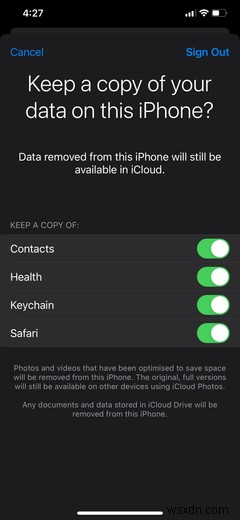 Mac・iPhone・iPadでiCloudから安全にサインアウトする方法