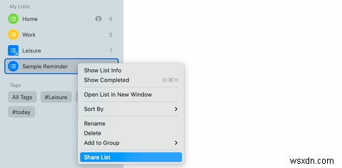 Macのリマインダーでタスクを割り当てる方法｜共有・解除・再割り当てまで徹底解説