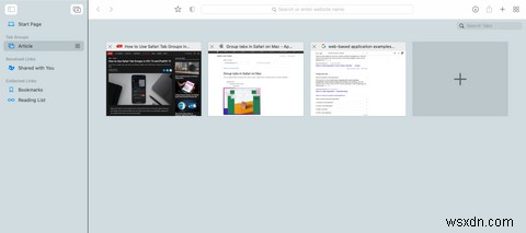 Safariの「タブグループ」と「ブックマーク」を使いこなす最良の方法