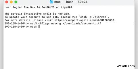macOSでファイルやフォルダをロックして保護する方法