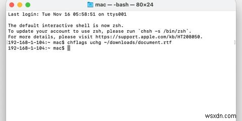 macOSでファイルやフォルダをロックして保護する方法