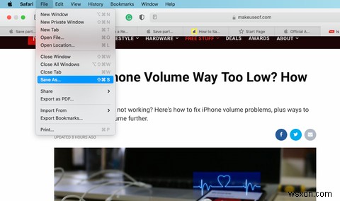 MacのSafariでテキスト・画像・Webページ全体を保存する方法を徹底解説