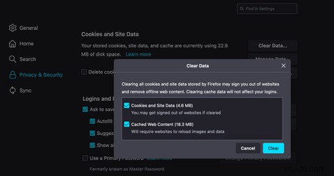 MacでキャッシュとCookieをクリアする方法【Safari・Chrome・Edge・Firefox・Opera対応】