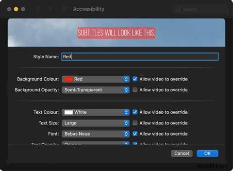 Macでクローズドキャプション（SDH）を自動的に有効にする方法