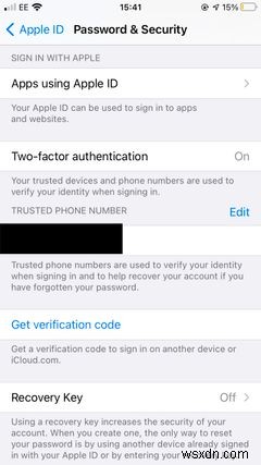 iPhone・iPad・MacでApple IDの回復キー(リカバリーキー)を設定する方法