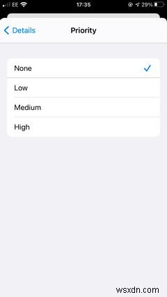 Appleのリマインダーアプリで優先度タグを使う方法【設定から並べ替えまで】