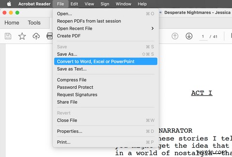 MacでPDFをWordに変換する4つの方法を徹底解説