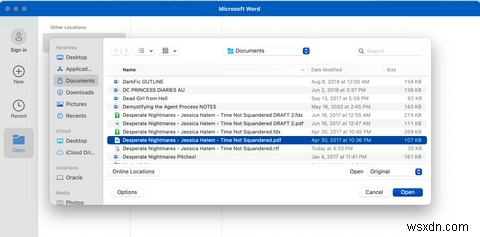 MacでPDFをWordに変換する4つの方法を徹底解説