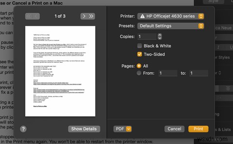 【初心者向け】Macで印刷する方法｜基本操作からPDF保存まで徹底解説