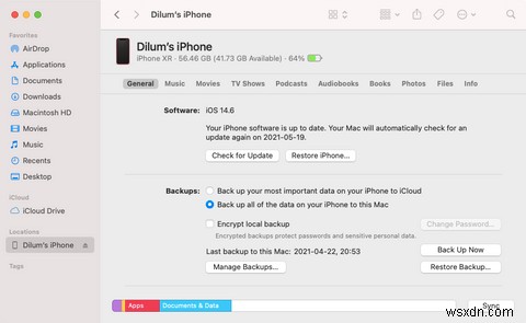 iPhoneをMacにバックアップする方法【Finder/iTunes対応】