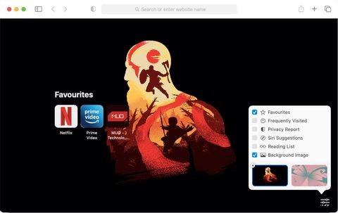 macOSのSafariスタートページをカスタマイズして使いやすくする方法