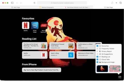 macOSのSafariスタートページをカスタマイズして使いやすくする方法