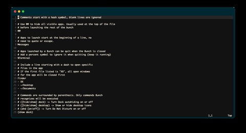 Bunch: macOSで作業効率を高める強力なマルチアプリランチャー