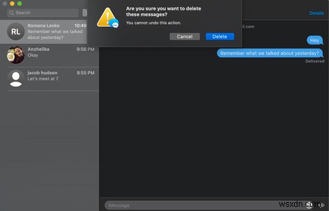 MacでiMessageを削除する方法｜1件・複数・会話全体・完全削除まで徹底解説