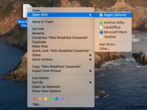 MacでDOCXファイルを開く4つの無料の方法【Microsoft Office不要】